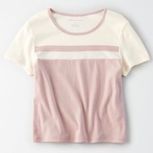 AE Color Block Baby Tee